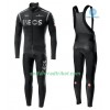 Radbekleidung Radtrikot Langarm + Lang Trägerhose 2020 TEAM INEOS Winter Thermal Fleece N002
